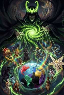 From God of Lies to Lord of All Worlds novel cover