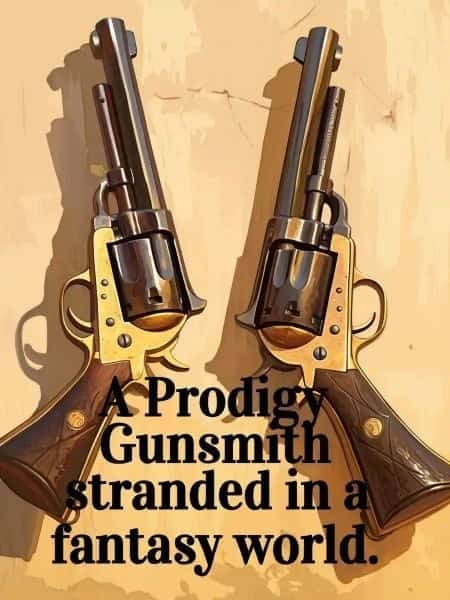 A Prodigy Gunsmith stranded in a fantasy world. novel cover