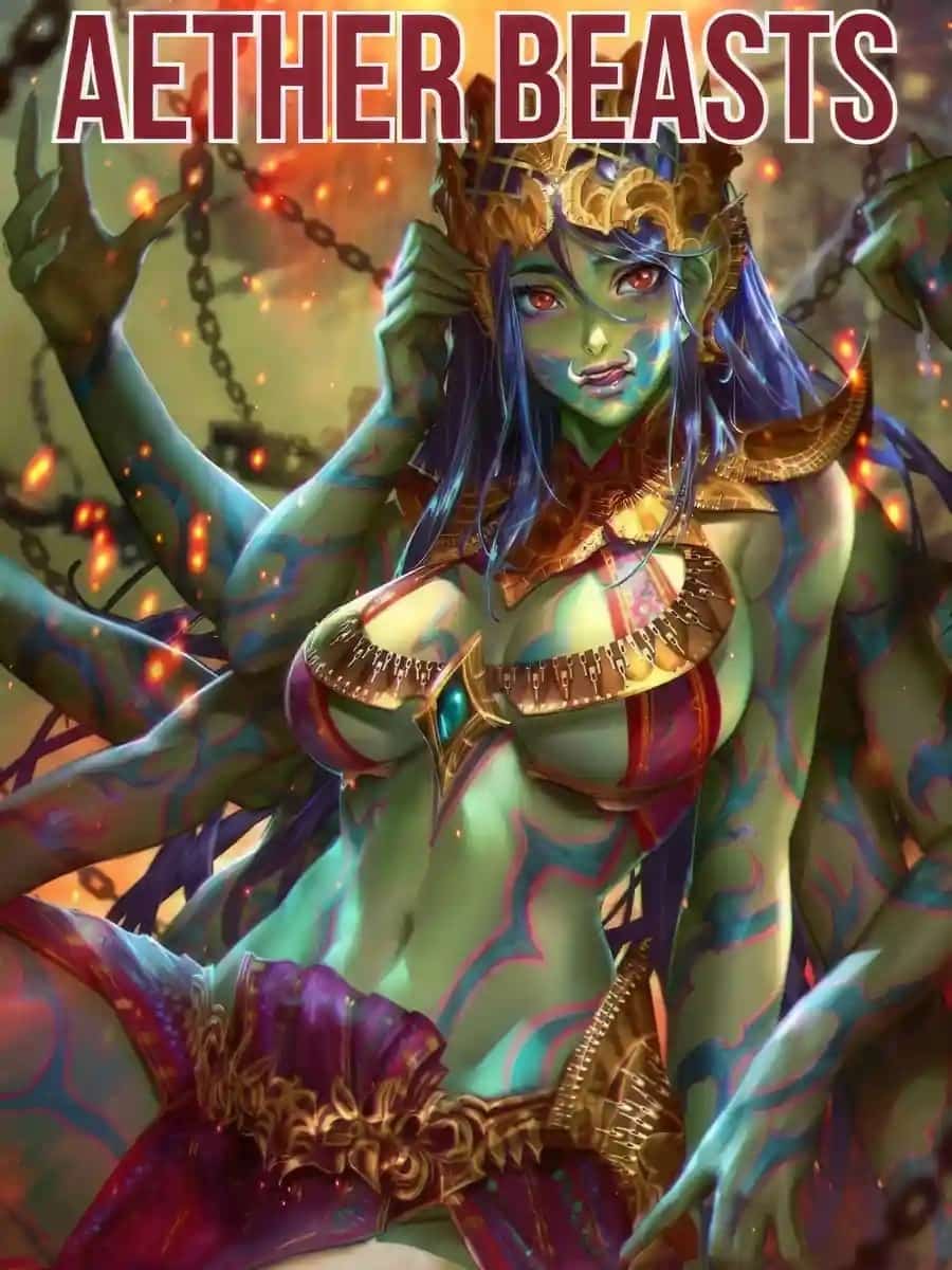 Aether Beasts novel cover