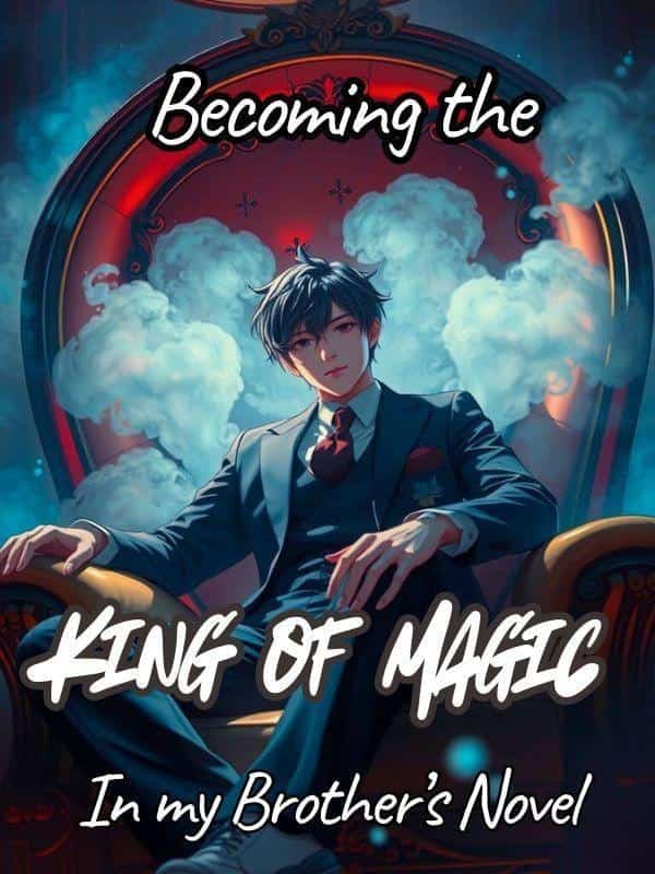 Becoming the King of Magic in my Brother's Novel novel cover