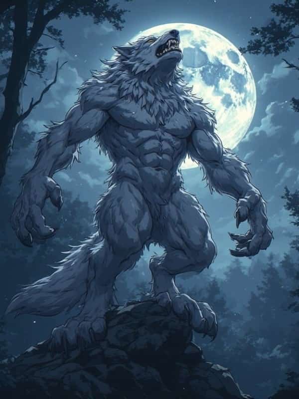 Demon Slayer: Rise of The First Werewolf novel cover
