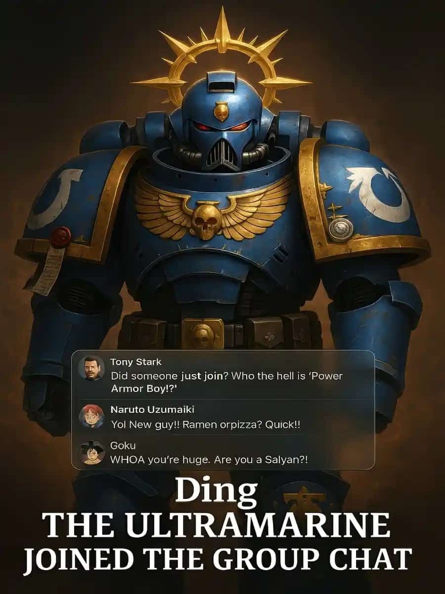 Ding! The Ultramarine Joined the Group Chat! novel cover