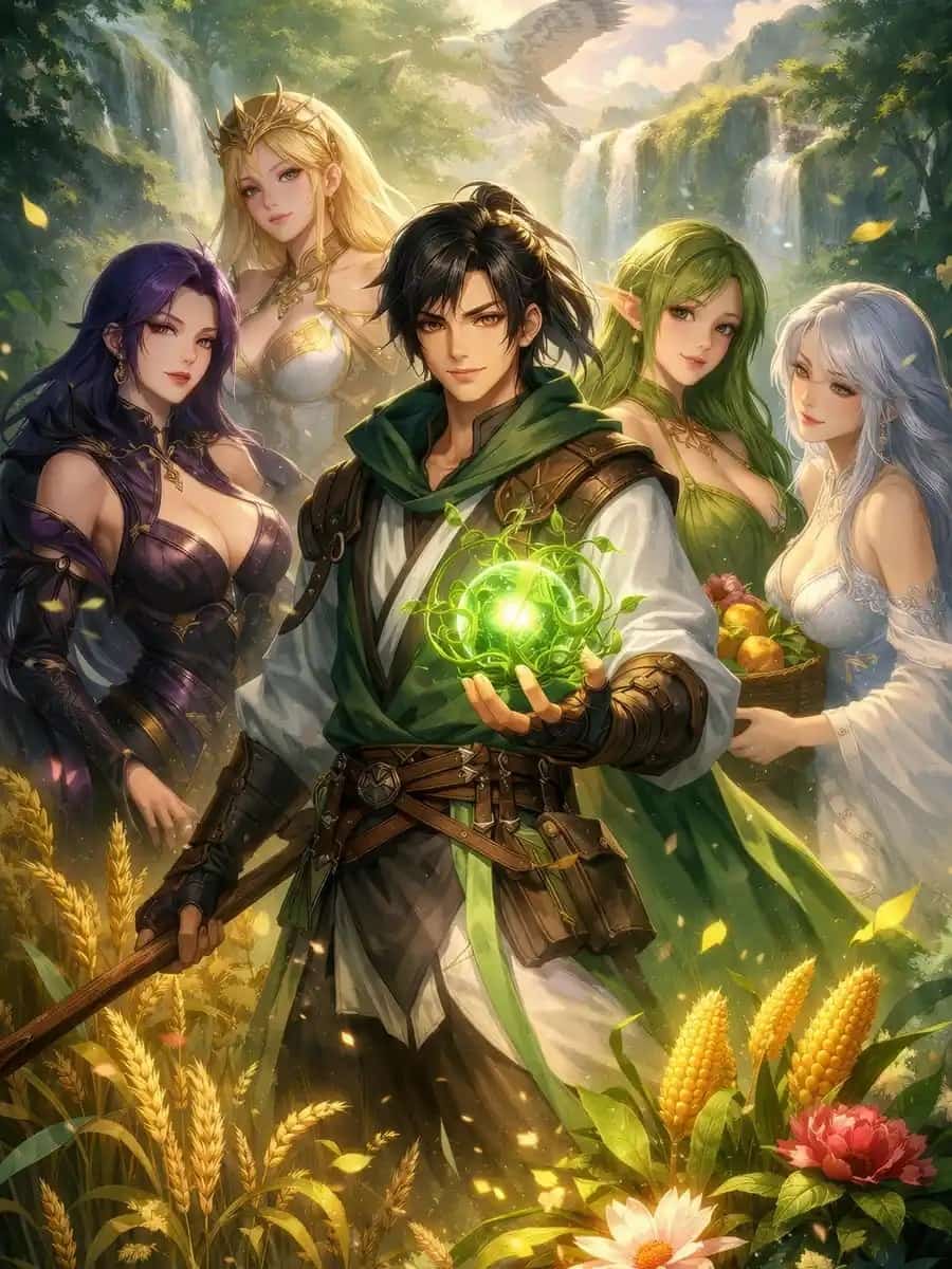 Douluo: Nature’s Chosen – Harvesting Crops and Heroines novel cover