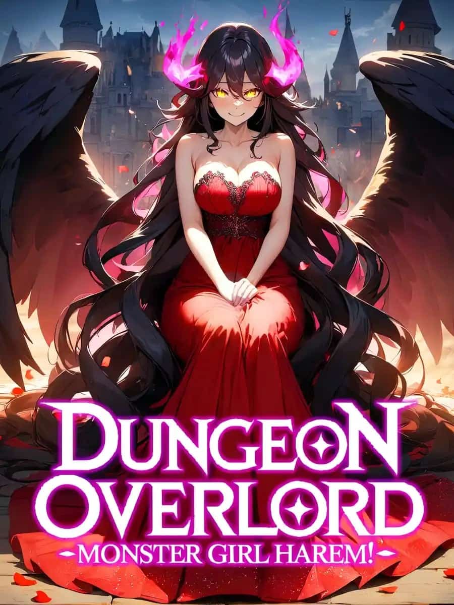 Dungeon Overlord: Monster Girl Harem! novel cover