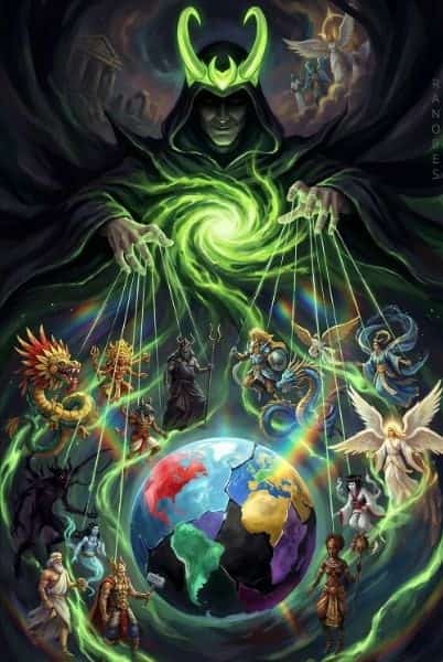 From God of Lies to Lord of All Worlds novel cover