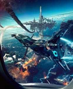 Galaxy Wars: The Legacy of Light and Darkness novel cover