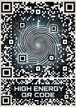 High Energy QR Code novel cover