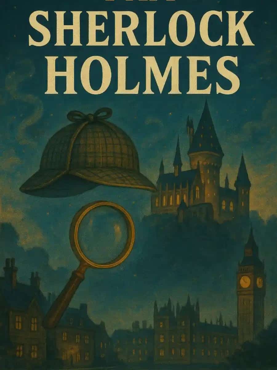 HP: I AM SHERLOCK HOLMES novel cover