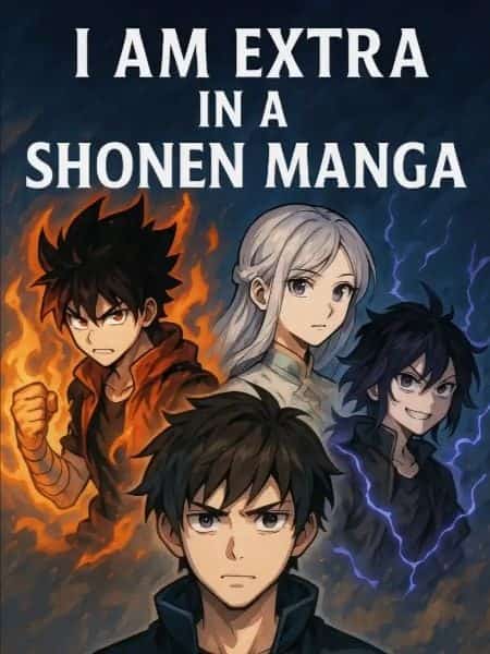 I AM EXTRA IN A SHONEN MANGA novel cover