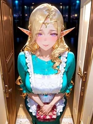I Became My Elf King Character In A Game-Like World novel cover