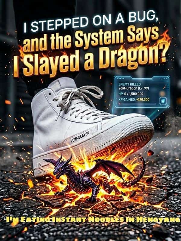 I Stepped on a Bug, and the System Says I Slayed a Dragon? novel cover