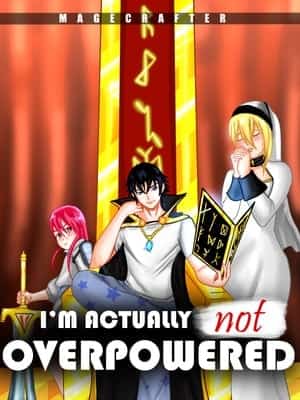 I'm Actually Not Overpowered! novel cover