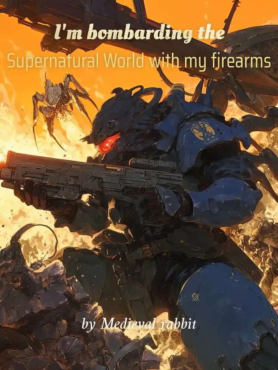 I'm bombarding the Supernatural World with my firearms novel cover