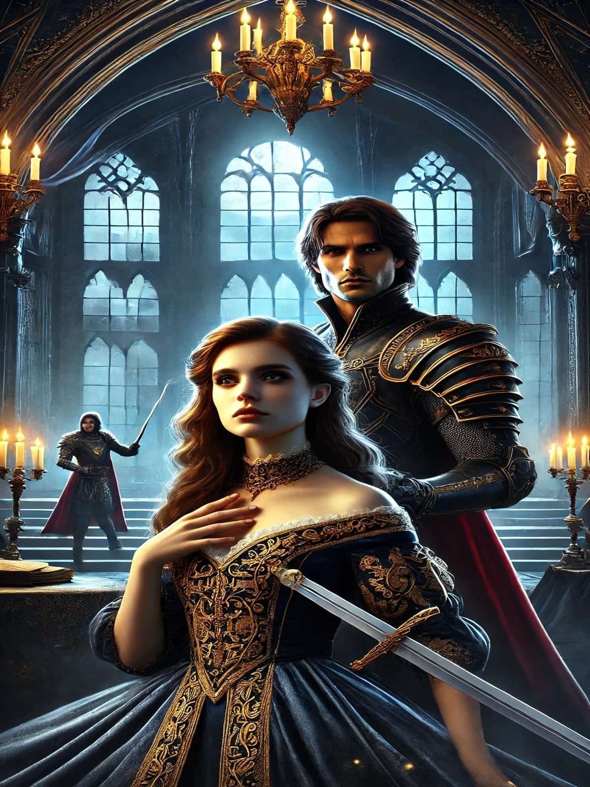 In the Shadow of the Crown novel cover