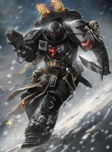 In the World of Sword and Magic as Space Marine novel cover