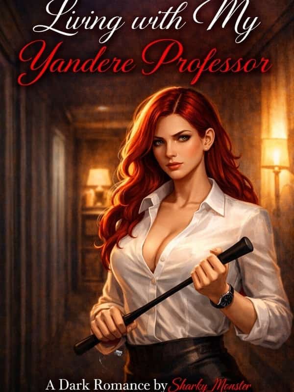 Living With My Yandere Professor novel cover