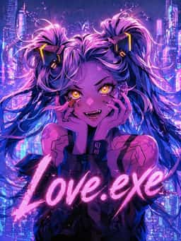 Love.exe: Surviving a Cyberpunk Death Game novel cover