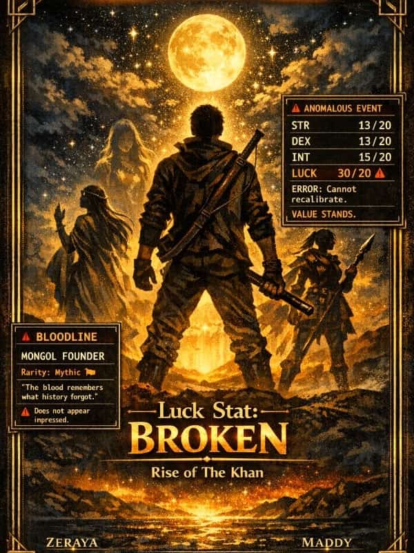 Luck Stat Broken: Rise of the Khan novel cover