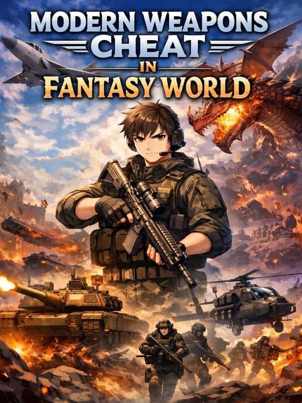 Modern Weapons Cheat in Fantasy World novel cover