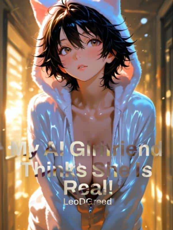 My AI Girlfriend Thinks She Is Real! novel cover