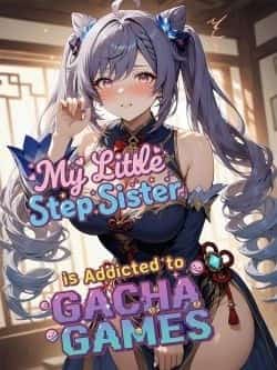 My Little Stepsister is Addicted to Gacha Games novel cover