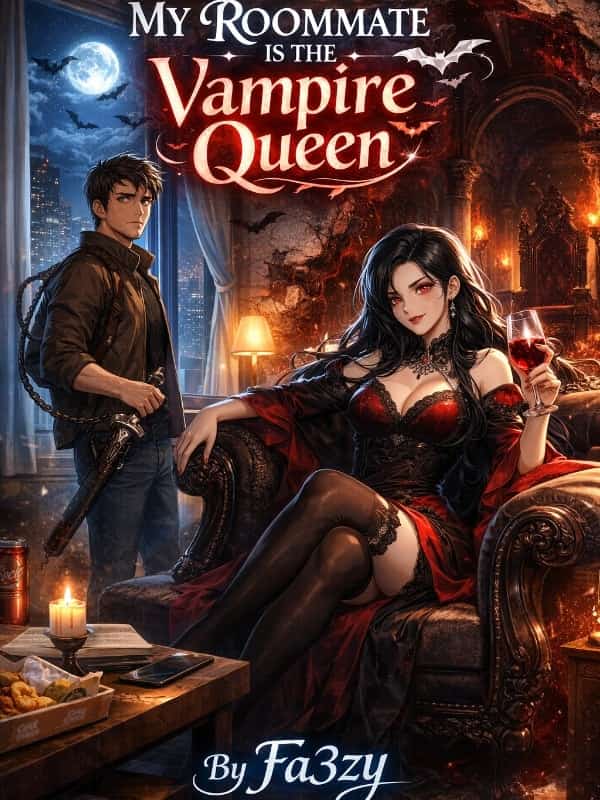 My Roommate is the Vampire Queen novel cover