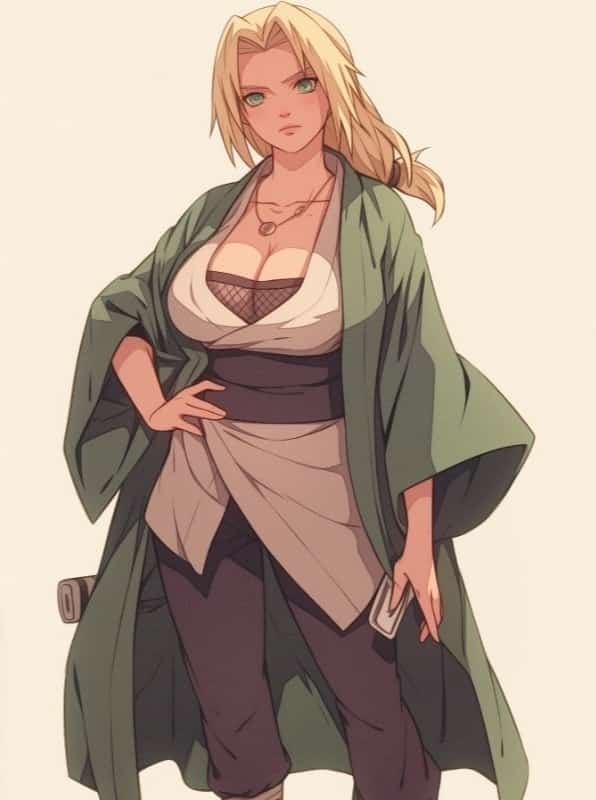 Naruto: I Became Tsunade's Husband and Took Over Konoha novel cover