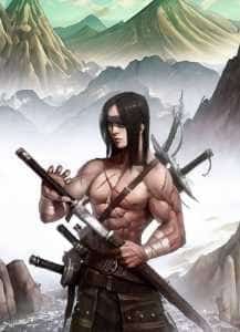 Naruto: The Blind Swordsman novel cover