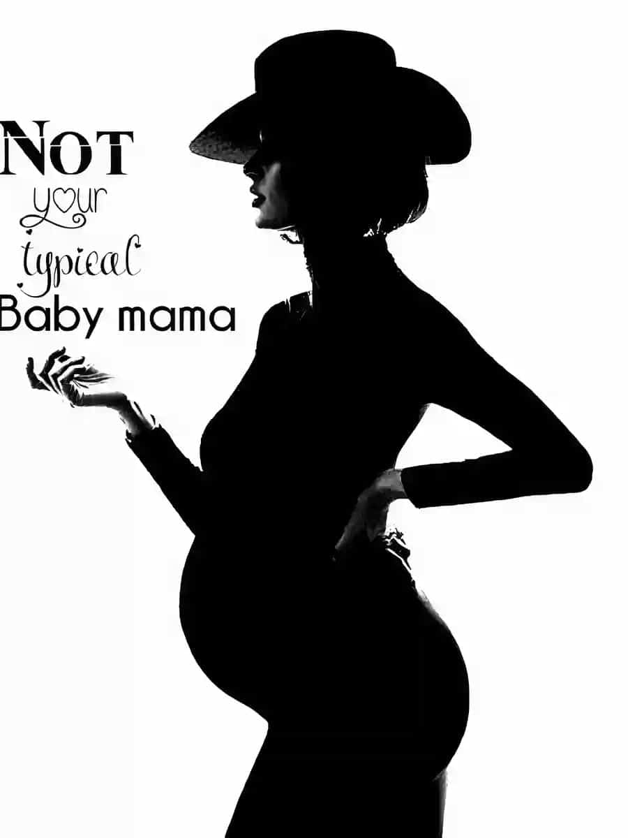 Not your typical baby mama novel cover