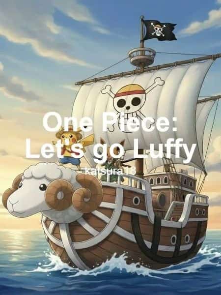 One Piece: Let's go Luffy novel cover