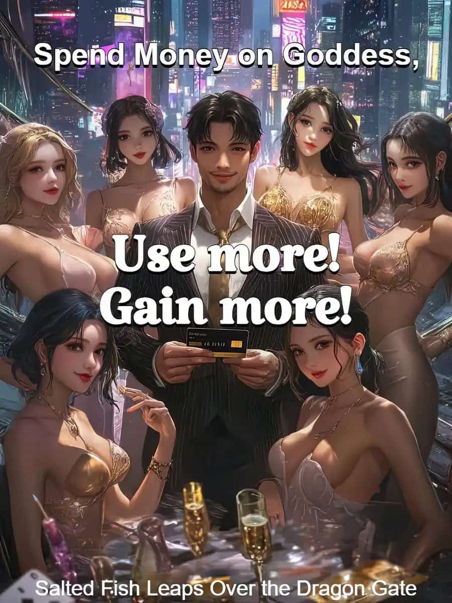 Spend Money on Goddess, Use more! Gain more! novel cover