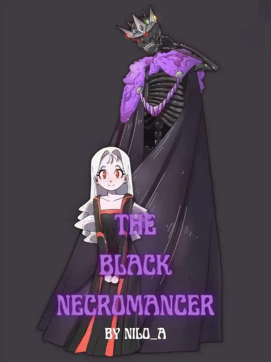 The Black Necromancer novel cover