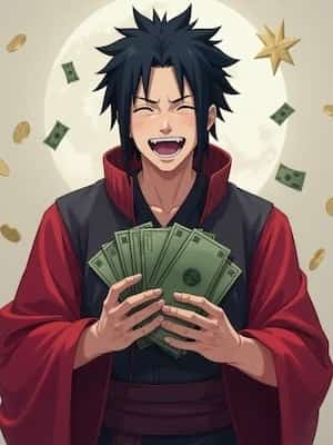 The Days of Being the Richest Man in the Ninja World novel cover