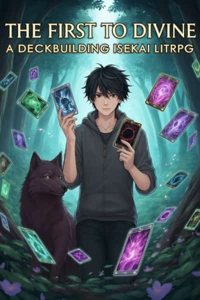 The First to Divine: A Deckbuilding Isekai Litrpg novel cover