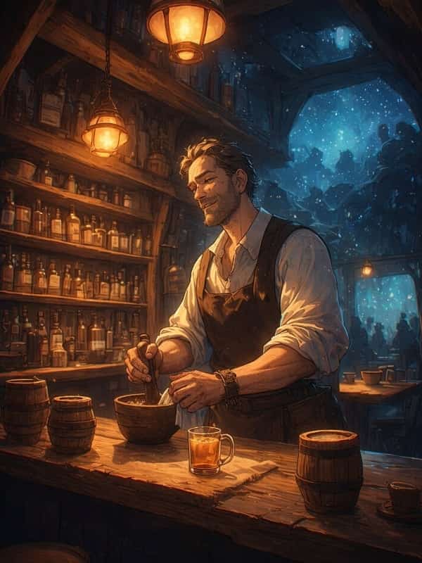 The Retired Abyss Innkeeper novel cover