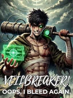 Veilbreaker! Oops I Bleed Again novel cover