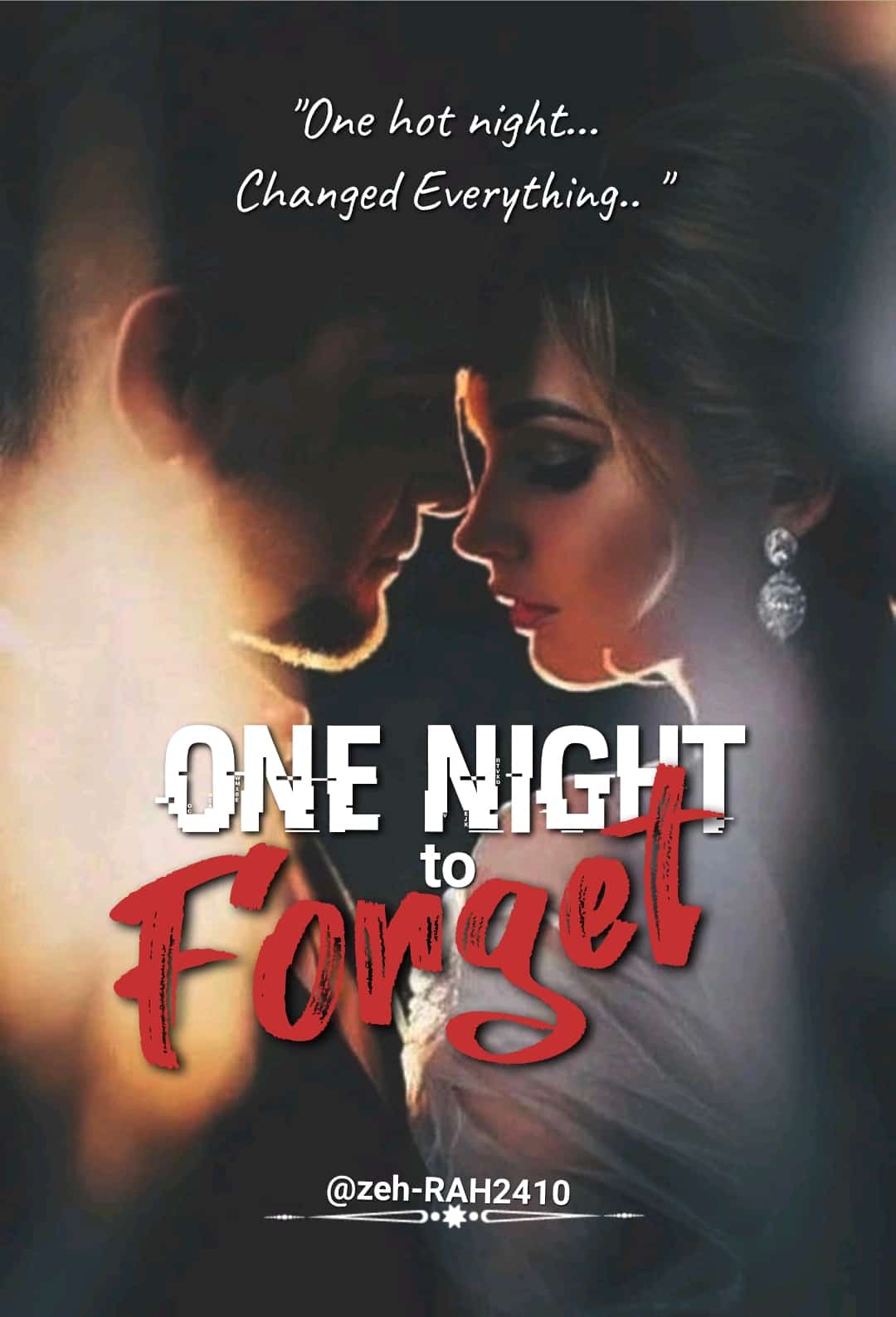 ONE NIGHT TO FORGET novel cover