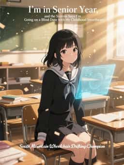 I'm in Senior Year, and the System Says I'm Going on a Blind Date with My Childhood Sweetheart novel cover