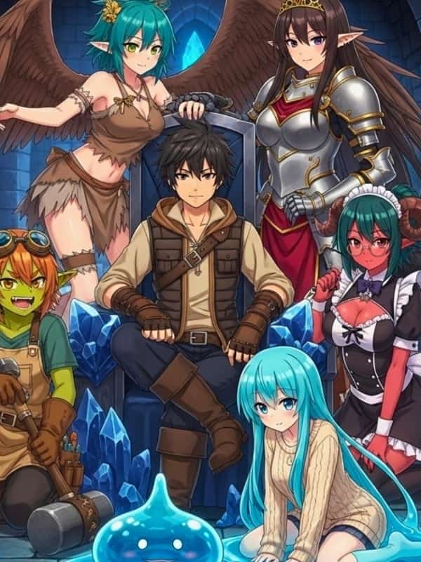 My Dungeon Daddy System: Raising Monsters and Waifus Underground novel cover