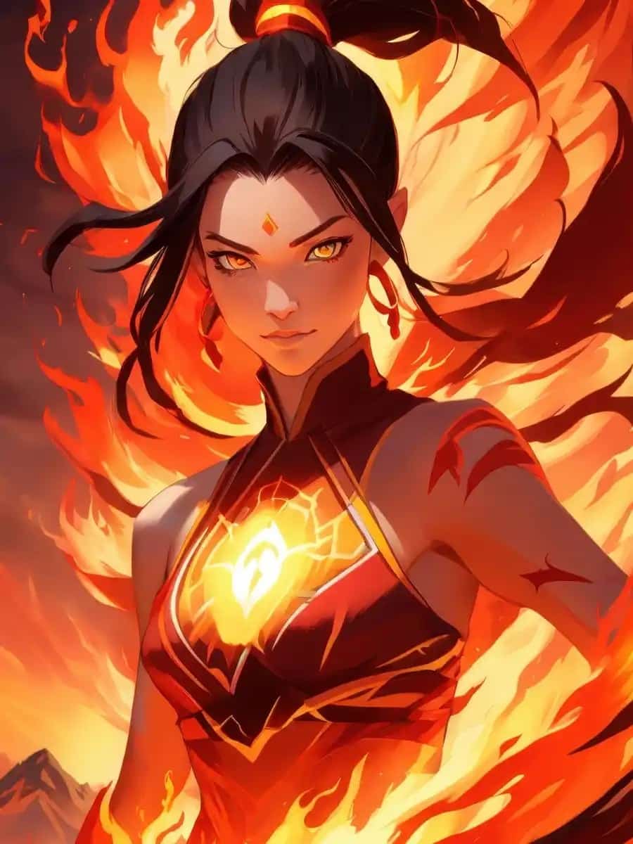 Naruto: Reincarnated As Azula, From The Same Generation As The Sannin novel cover