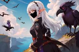 "Phantom Rebirth: The Last White Raven’s Path to the Ultimate Assassin" novel cover