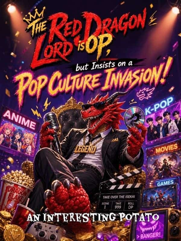 The Red Dragon Lord is OP, but Insists on a Pop Culture Invasion! novel cover