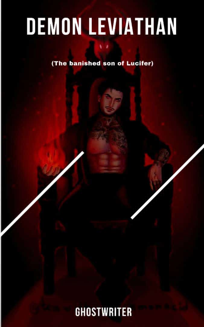DEMON LEVIATHAN( THE BANISHED SON OF LUCIFER) novel cover